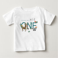 Boys Cute Wild One Woodland 1st Birthday