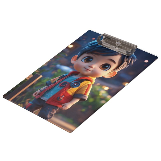 Boy's Design Clipboard For kids  (Angled)