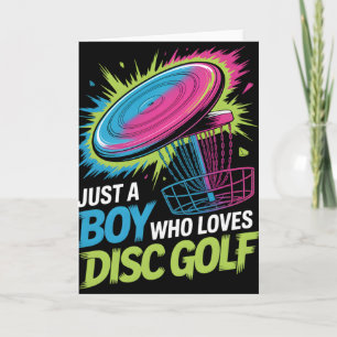 Boys Disc Golf _1 Card