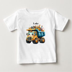 Boy's Dump truck Baby T-Shirt