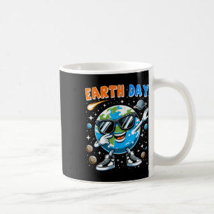 Boys Earth Day Every Day Funny Dab Dabbing Earth K Coffee Mug