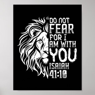 Boys Easter Gifts Christian Bible Verse Lion Of Ju Poster