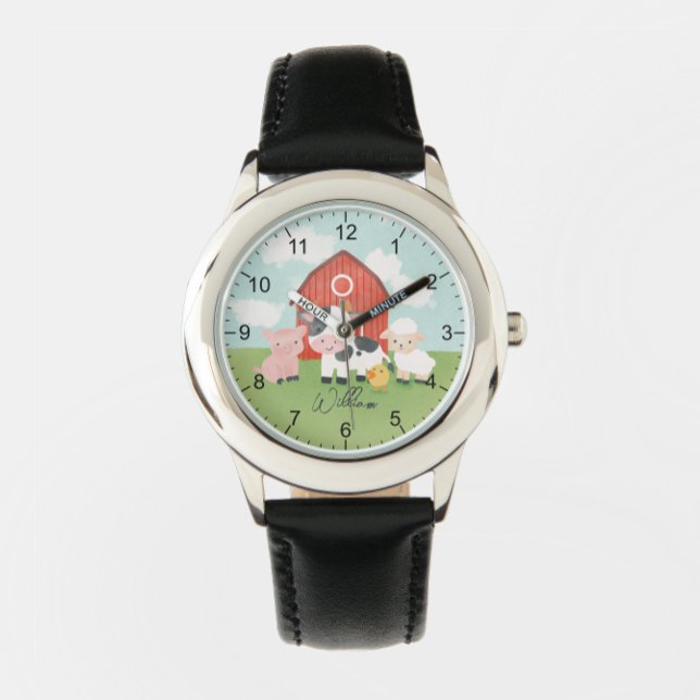Boys Farm Animal Barnyard Kids Watch (Creator Uploaded)