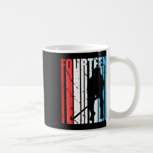 Boys Field Hockey 14th Birthday Player Motivationa Coffee Mug