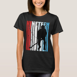 Boys Field Hockey 19th Birthday Player Motivationa T-Shirt
