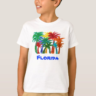 Boys Florida palm tree shirt