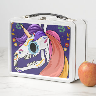 Boys Fourth Grade Unicorn  Metal Lunch Box
