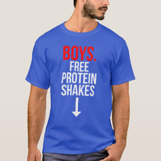 Boys free protein shakes friend T-Shirt