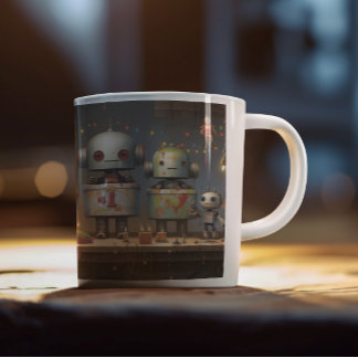 Boy's Fun Birthday Party Mugs #1