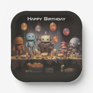 Boy's Fun Birthday Party Paper Plates #6
