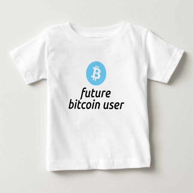 Boys Future Bitcoin User Shirt (Front)