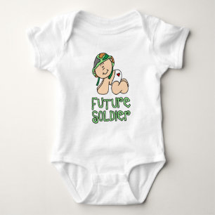 Boys Future Soldier Baby Bodysuit