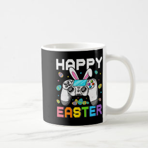 Boys gamer happy easter day video games bunny gami coffee mug