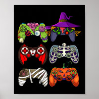Boys Gamer Skeleton Zombie Gaming Controllers Kids