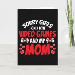 Boys Gamer Valentines Day Video Games Funny Gaming Card
