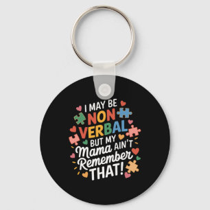 Boys Girls Funny Autism Be In Awe Of My Tism Racco Key Ring