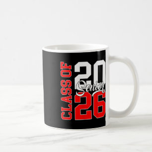 Boys Girls Graduation 2026 Senior Cl Of 2026 Retro Coffee Mug
