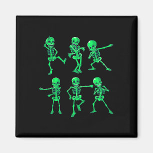 Boys Girls Kids Dancing Skeletons Dance Challenge Magnet