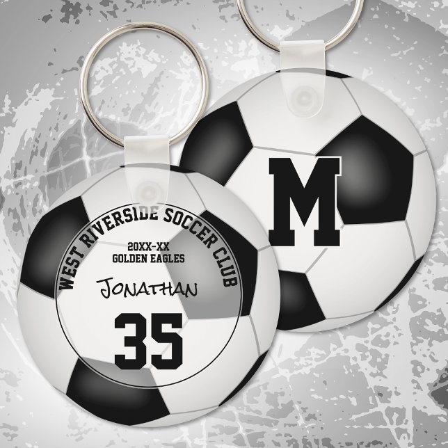 boys girls soccer team gifts under 10   key ring (Creator Uploaded)