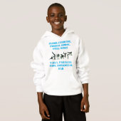 Boys Gymnastics Events Hoodie w/ His Name on Back (Front Full)
