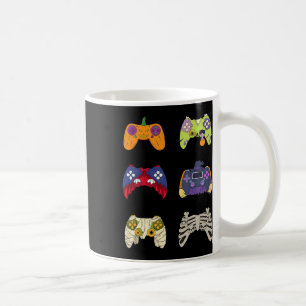 Boys Halloween Shirt Skeleton Zombie Gaming Contro Coffee Mug