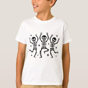 Boys Halloween Skeletons Shirt
