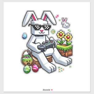 Boys Happy Easter Day Bunny Egg Video Game Kids Me