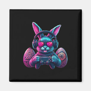 Boys Happy Easter Day Bunny Egg Video Game Kids Me Magnet