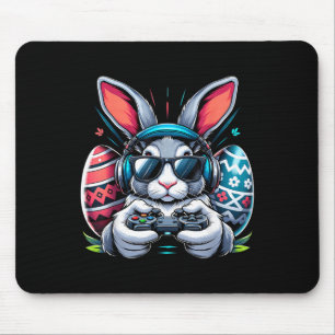 Boys Happy Easter Day Bunny Egg Video Game Kids Me Mouse Pad