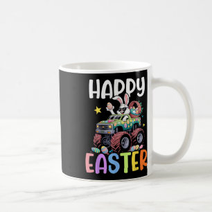 Boys Happy Easter Monster Truck Easter Eggs Bunny Coffee Mug