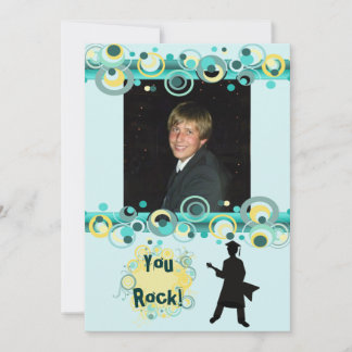 Boys High School  Graduation Party Invitation