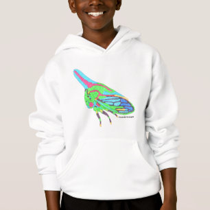 Boy's Hoodie (white) - Oak Treehopper