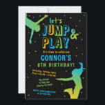 Boys Jump Birthday Party Trampoline Park Invitatio Invitation<br><div class="desc">My Boys Jump Birthday Party Trampoline Park Invitation is the perfect way to invite friends and family to your party!</div>