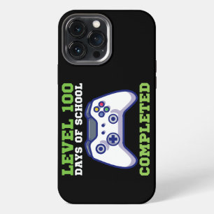 Boys Level 100 Days Of School Completed iPhone 13 Pro Max Case