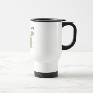Boys Love Camping Travel Mug