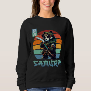 Boys Love Samurai Panda Japan Sweatshirt