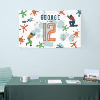 Boys Modern Paintball Party Sports Kids Birthday