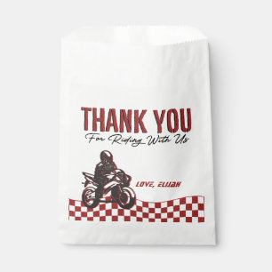 Boys' Motocross Dirt Bike Birthday Favour Bag