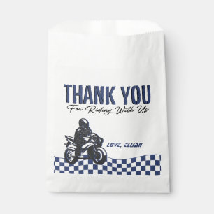 Boys' Motocross Dirt Bike Birthday Favour Bag
