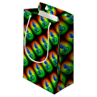 Boys mountain bike T Shirt presents MTB Small Gift Bag