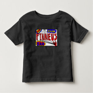 Boy's Name Finneus Spider Web Super Powers Toddler Toddler T-Shirt