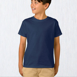 Boys Navy T-Shirt, Kids / Customise T-Shirt