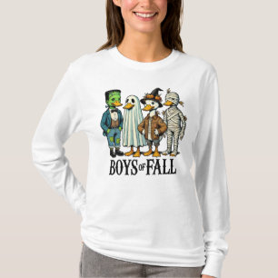 Boys of Fall Halloween Ducks T-Shirt