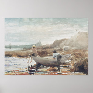 Boys on the Beach Poster