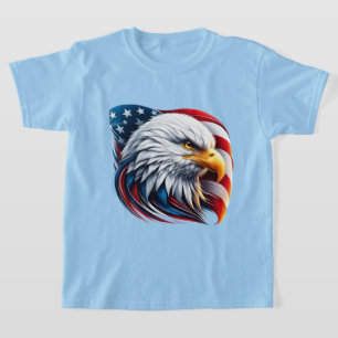 Boys Patriotic eagle lovers T-Shirt