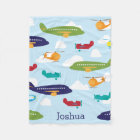 Boy's Personalised Aviator Aeroplanes