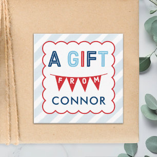 Boys Personalised Gift Enclosure Cards 