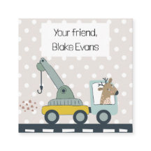 Boys Personalised Quirky Equipment Card