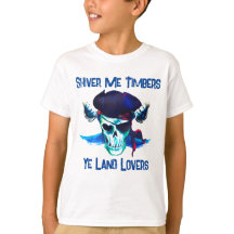 Boy's Pirate Skull Cotton T-Shirt | Kid's Clothing