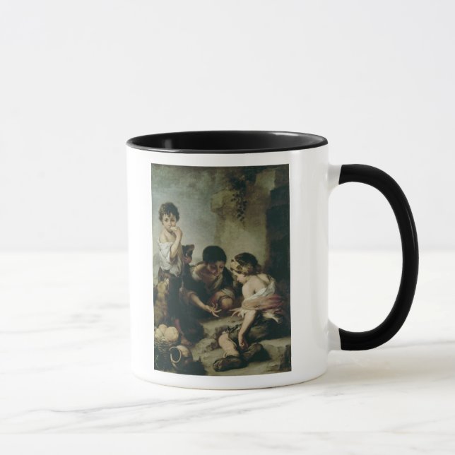 Boys Playing Dice, c.1670-75 Mug (Right)